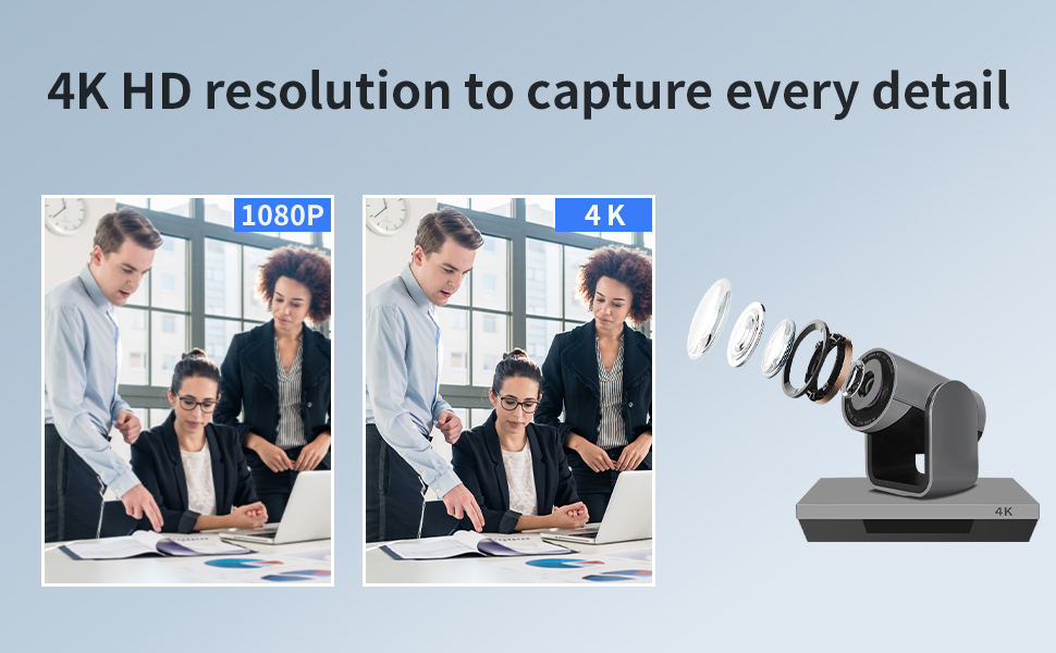 webcam tracking camera4k auto for ptz conference room pro 2 hdmi