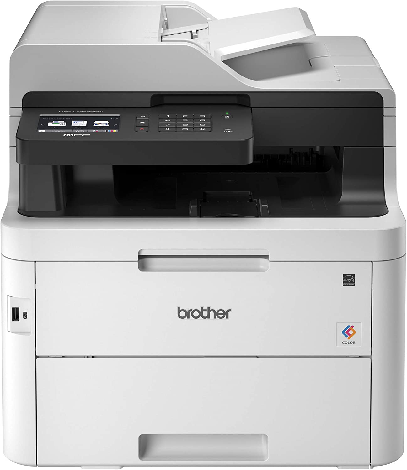 Brother MFC-L3750CDW Digital Color All-in-One Printer, Laser Printer Quality, Wireless /Duplex Printing, Amazon Dash Replenishment Ready