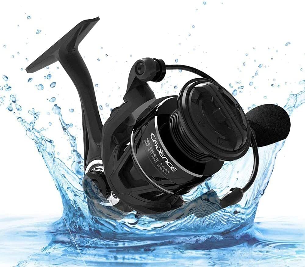 CS5 Spinning Reel,Cadence Ultralight Fast Speed Carbon Frame Fishing Reel with 9 Durable & Corrosion Resistant Bearings Super Value Smooth Powerful Reel with 36 pounds Max Drag & 6.2:1 Spinning Reel