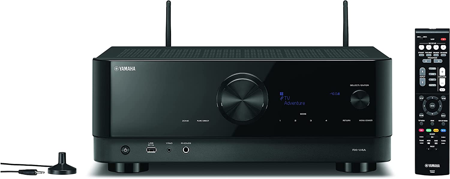 Yamaha YHT-5960U Home Theater System with 8K HDMI and MusicCast