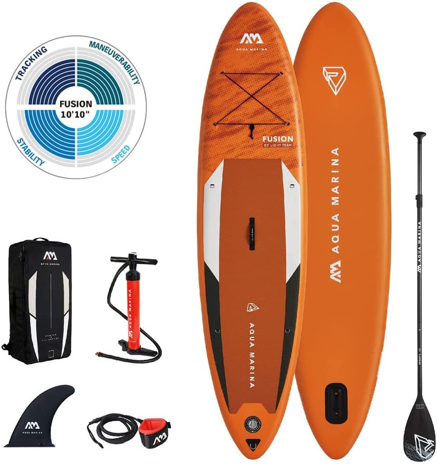 Aqua Marina Stand Up Paddle Board - FUSION 10’10” - Inflatable SUP Package