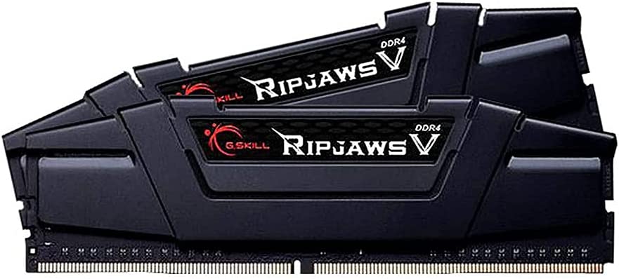 G.SKILL 32GB (2 x 16GB) Ripjaws V Series DDR4 PC4-25600 3200MHz for Intel Z170 Platform Desktop Memory Model F4-3200C16D-32GVK