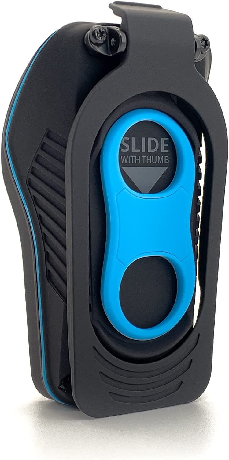 noxgear 39g Wearable Waterproof Bluetooth Speaker - Magnetic Clip-On Wireless Portable Bluetooth Speakers - Up to 12 Hours Battery Life - Clip Speaker with Microphone - Large Tactile Control Buttons