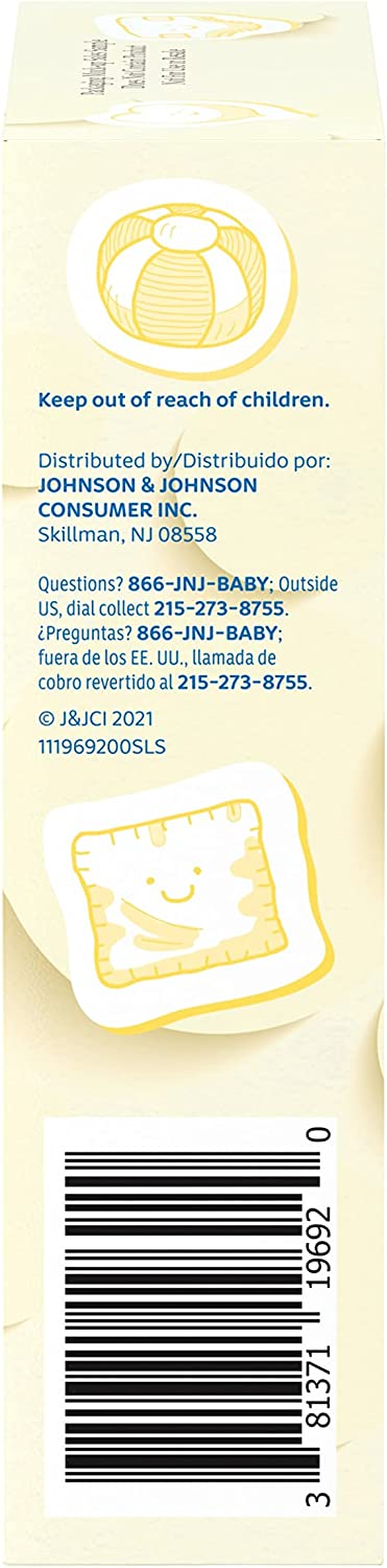 Johnson's Baby Care Essentials Gift Set, Baby Skincare Set with Body Wash & Shampoo, Body Lotion, & Zinc Oxide Diaper Rash Paste for Baby's Delicate Skin, Value Pack, Travel-Size, 3 Items