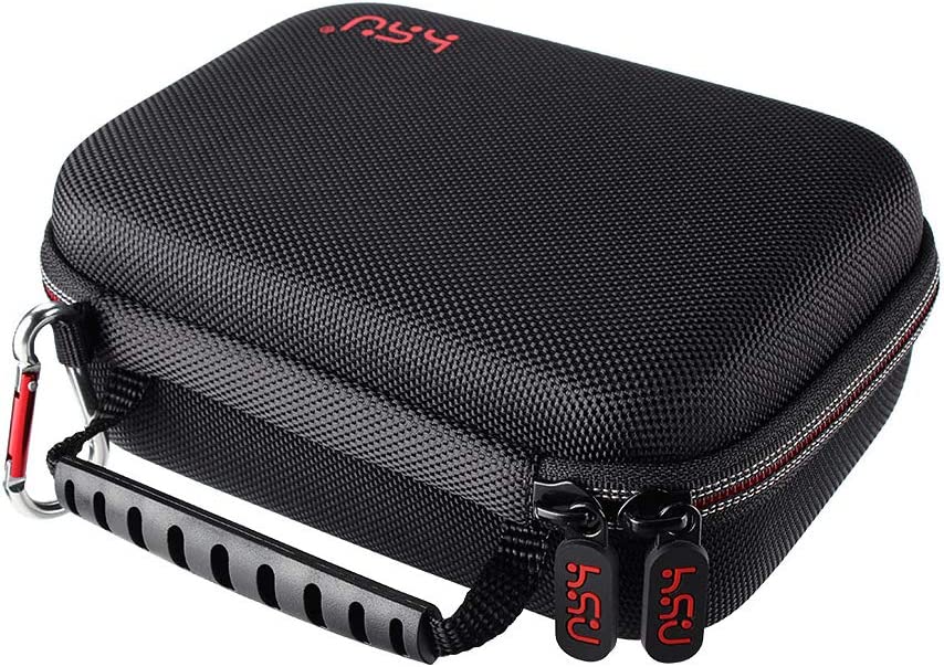 HSU Small Case for GoPro Hero 11/10/9/8, Hero7 Black,6,5, 4, 3+, 3,Hero(2018) Carrying Case for Action Cameras and GoPro Accessories(Small Size Red)