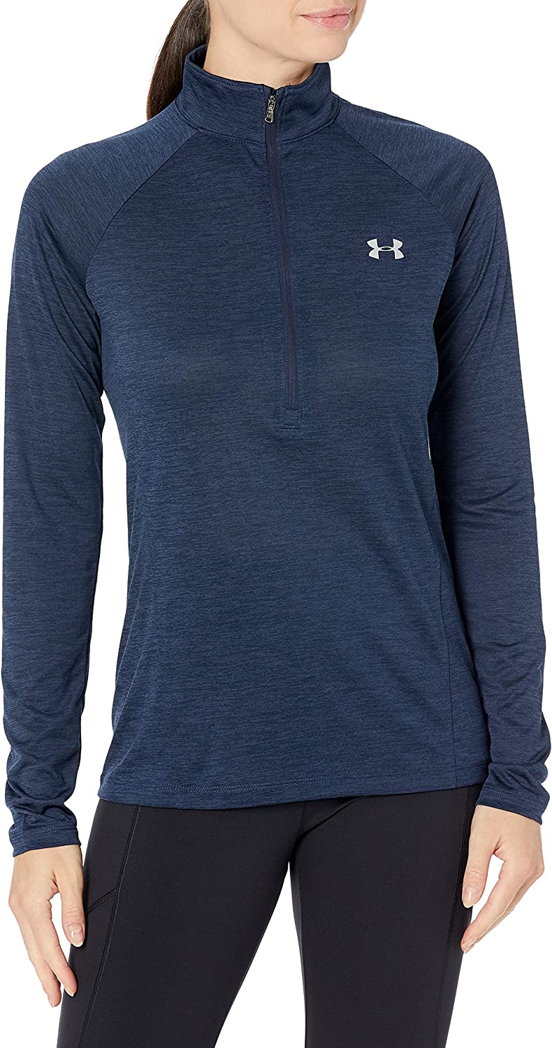 Under Armour Women's Tech Twist ? Zip Long Sleeve Pullover