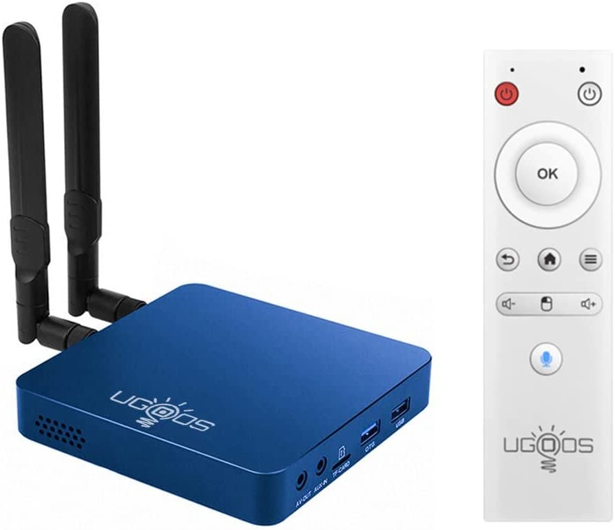 Ugoos UT8 PRO TV Box Android 11 DDR4 8GB RAM 64GB ROM RK3568 WiFi 6 1000M LAN BT5.0 USB 3.0 Set Top Box 4K 60fps HDR Box