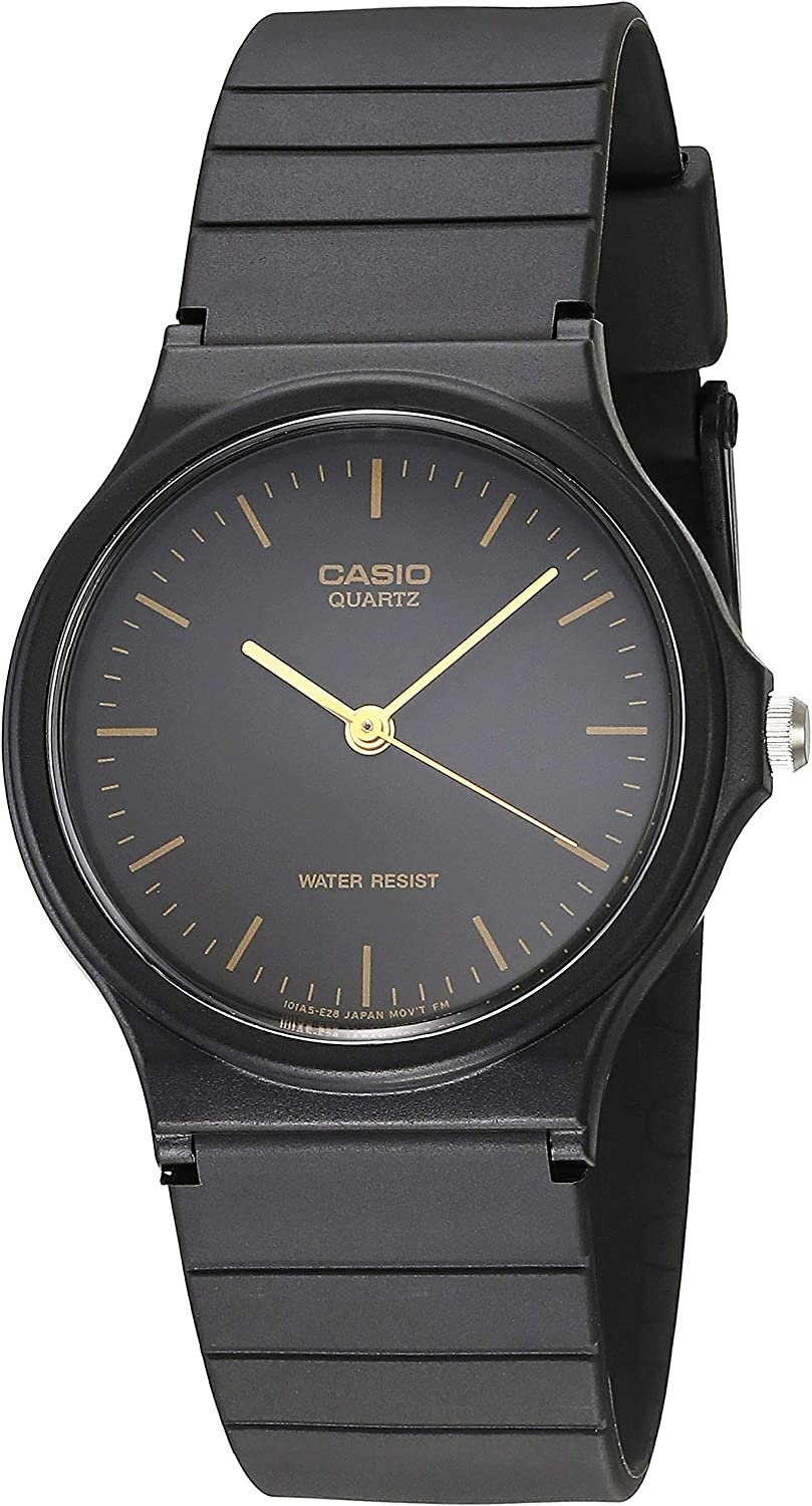 Casio Men's MQ24-1E Black Resin Watch