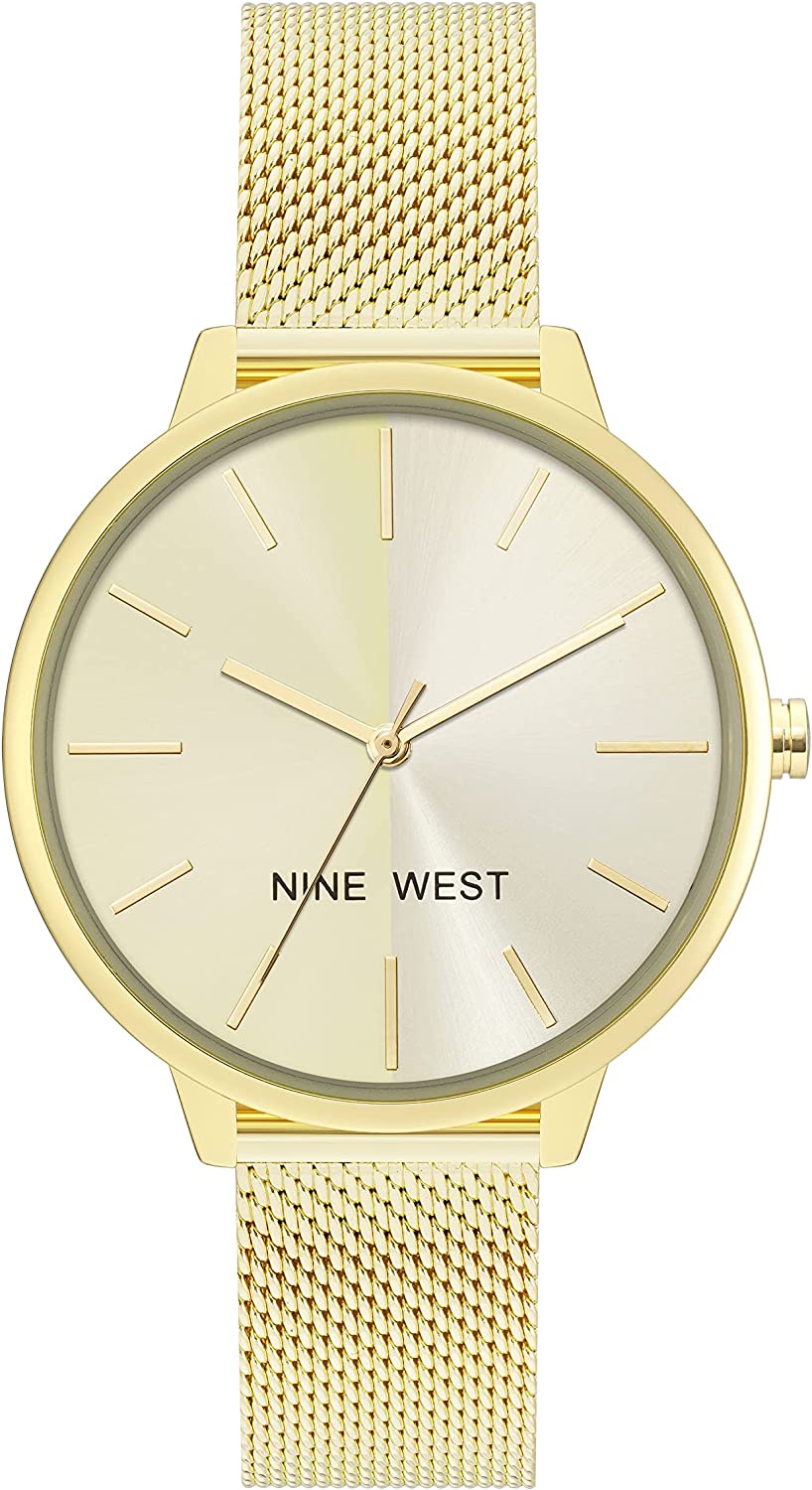 Nine West Women's Mesh Bracelet Watch