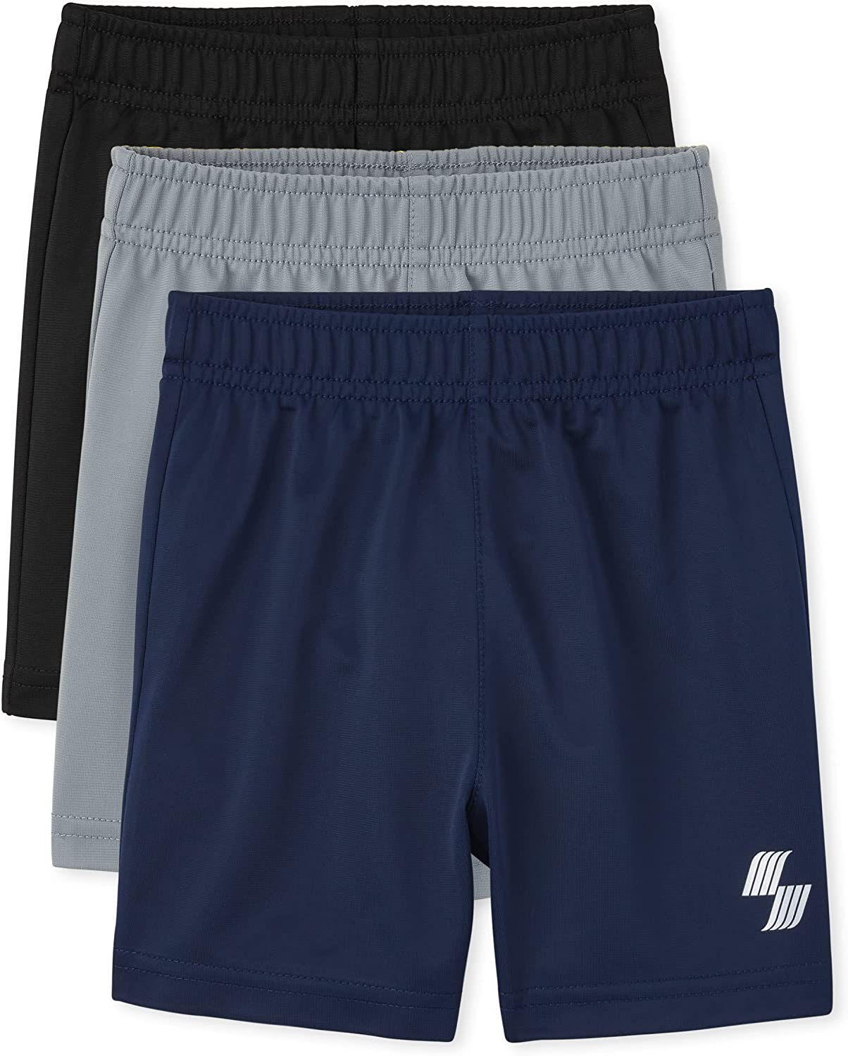The Children's Place Boys' 3 Pack and Toddler Basketball Shorts 3-Pack