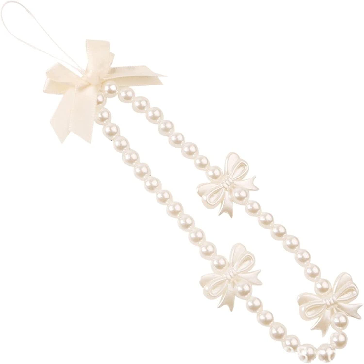 Fuqimanman2020 1-2 PCS Natural Stone Cell Phone Lanyard Strap Charms- Handmade Colorful Beaded Butterfly Charms for Women Girl, Rainbow Keychain