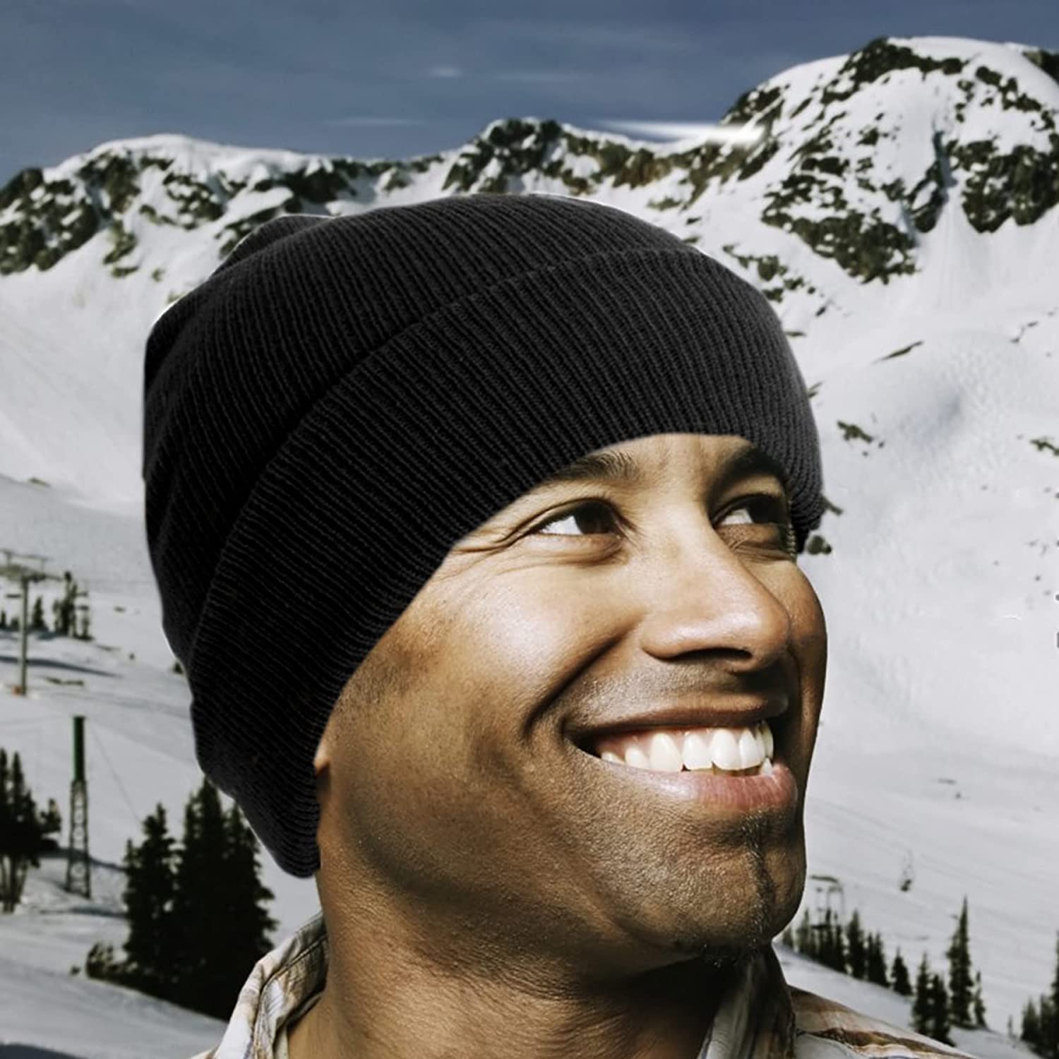 NPQQUAN 3 Packs Unisex Beanie Hats for Men Women Winter Knit Beanies