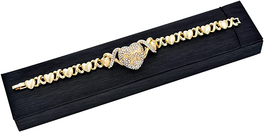 Giffor Jewellery Lady 14K Gold Filled Jewelry sets for Women Bracelets Necklaces With Earrings Gifts