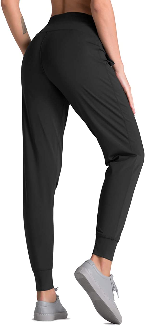 Dragon Fit Joggers for Women with Pockets,High Waist Workout Yoga Tapered Sweatpants Women's Lounge Pants