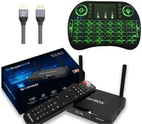 S3 PRO - Voice Remote, Keyboard Remote, 6K HDMI Cable and 8K HDMI Cable